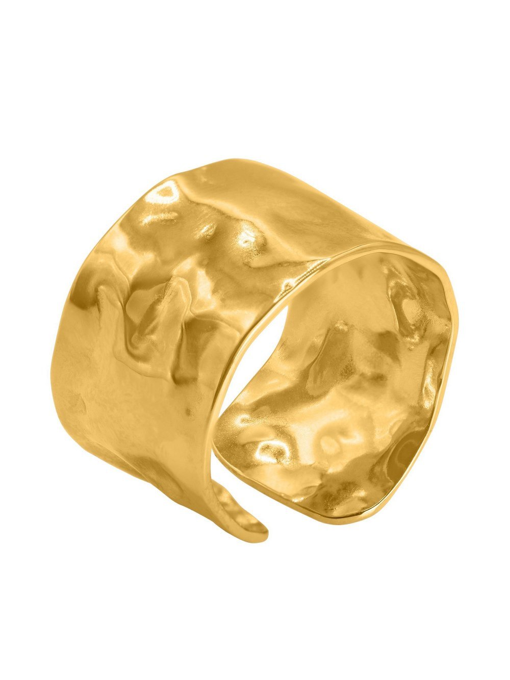 Heideman Ring Damen Edelstahl gold, ONE SIZE