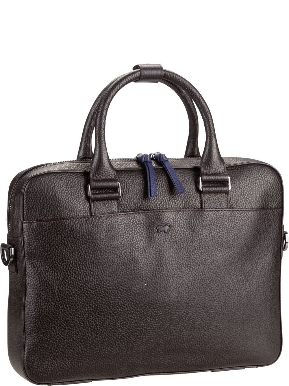 Braun Büffel Aktentasche Herren Leder braun, ONE SIZE