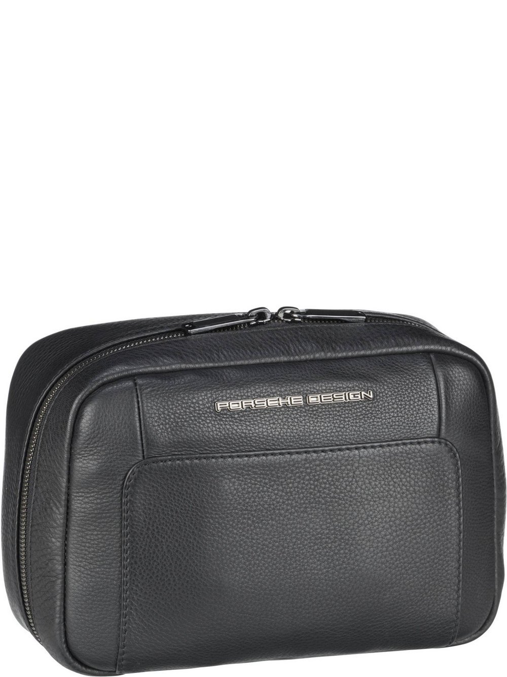 Porsche Design Kulturbeutel Herren Leder schwarz, ONE SIZE