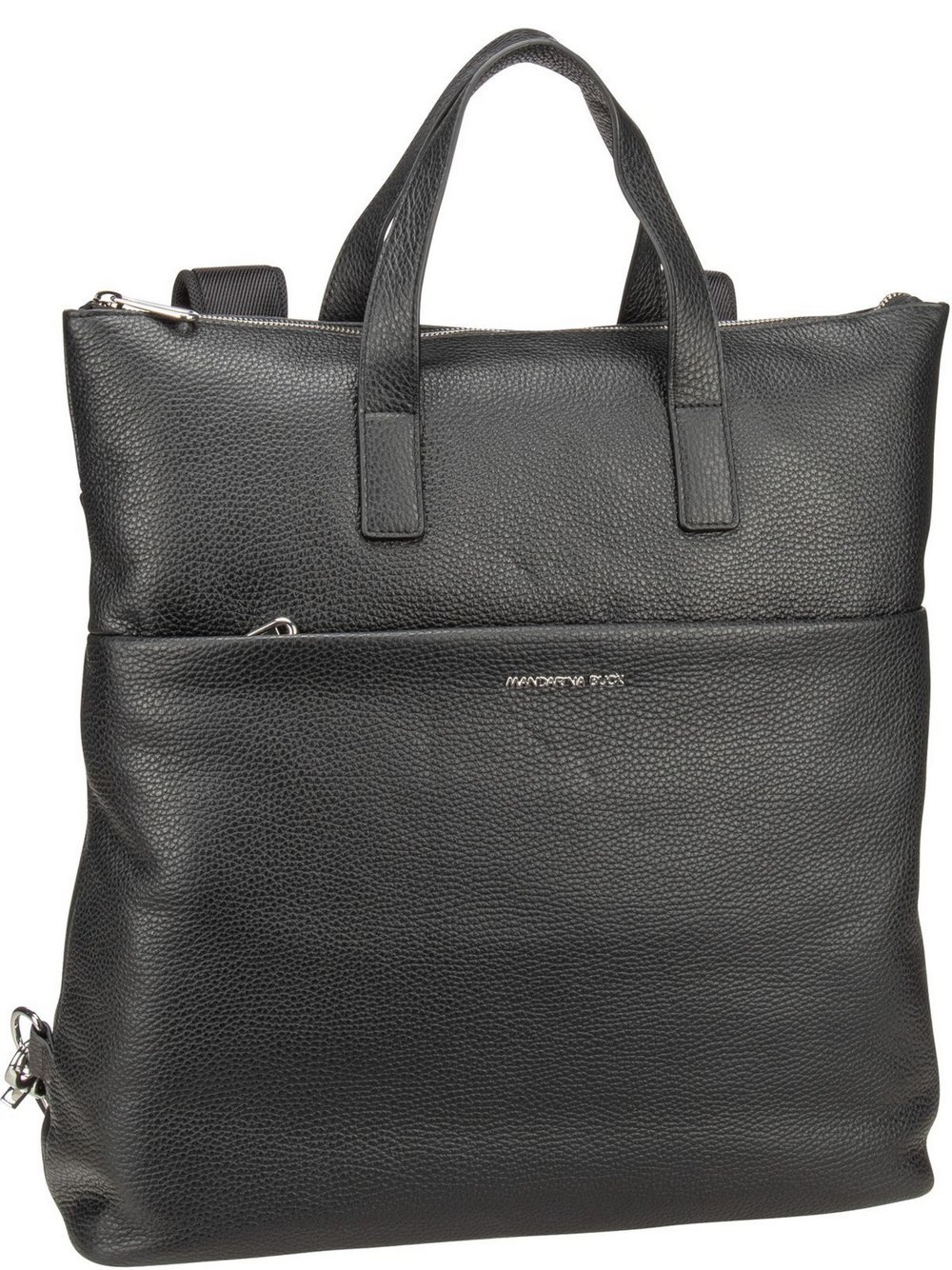 Mandarina Duck Rucksack Damen Leder schwarz, ONE SIZE