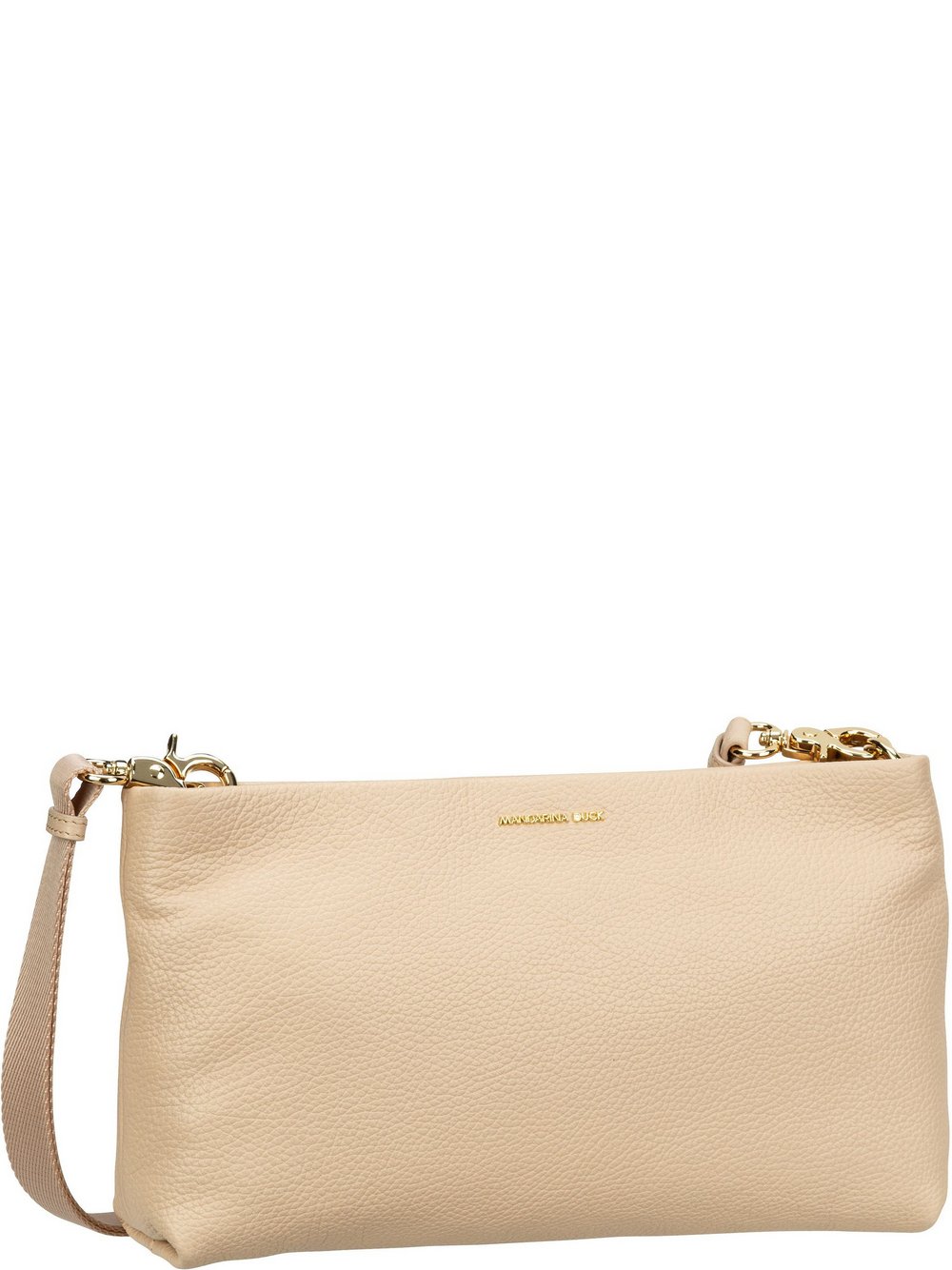 Mandarina Duck Umhängetasche Damen Leder beige, ONE SIZE