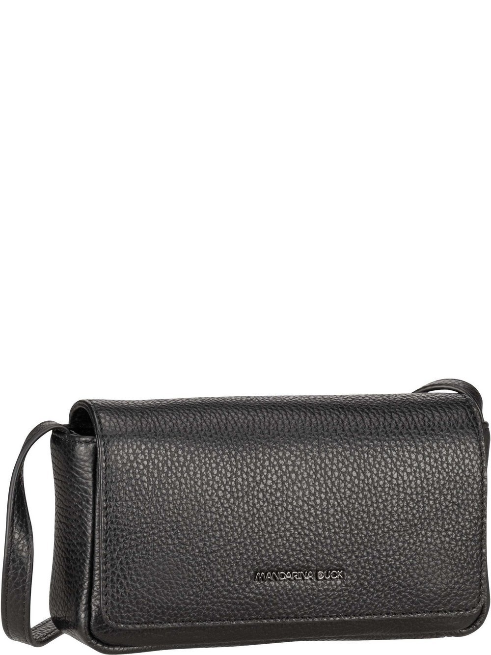 Mandarina Duck Umhängetasche Damen Leder schwarz, ONE SIZE