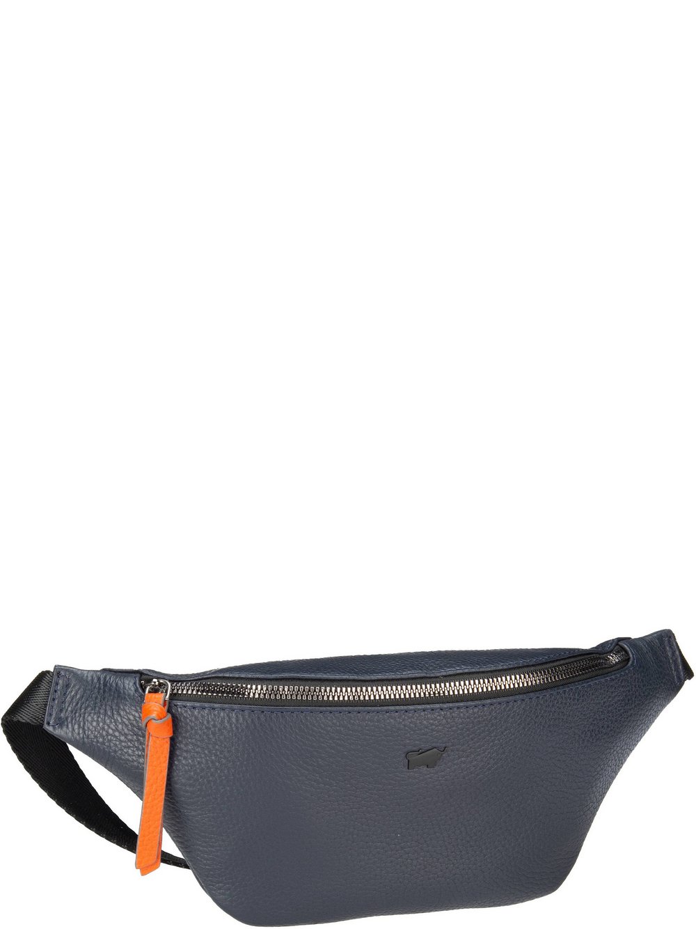 Braun Büffel Gürteltasche Herren Leder blau, ONE SIZE