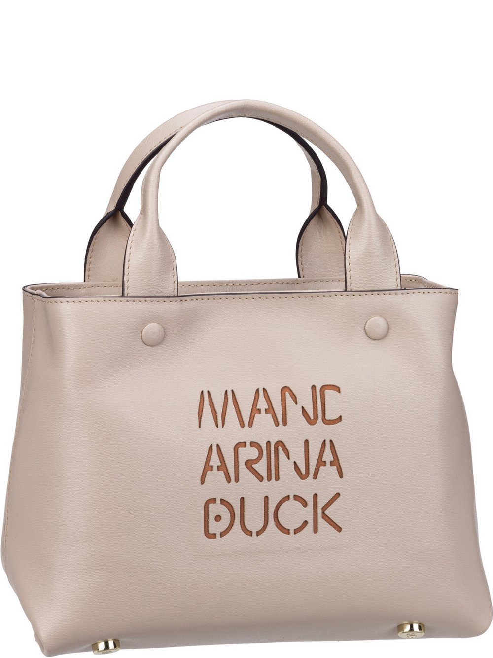 Mandarina Duck Handtasche Damen Leder beige, ONE SIZE