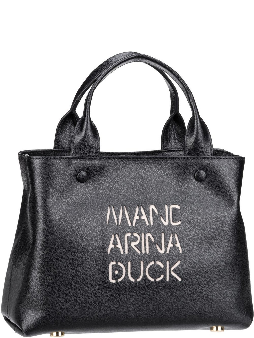 Mandarina Duck Handtasche Damen Leder schwarz, ONE SIZE