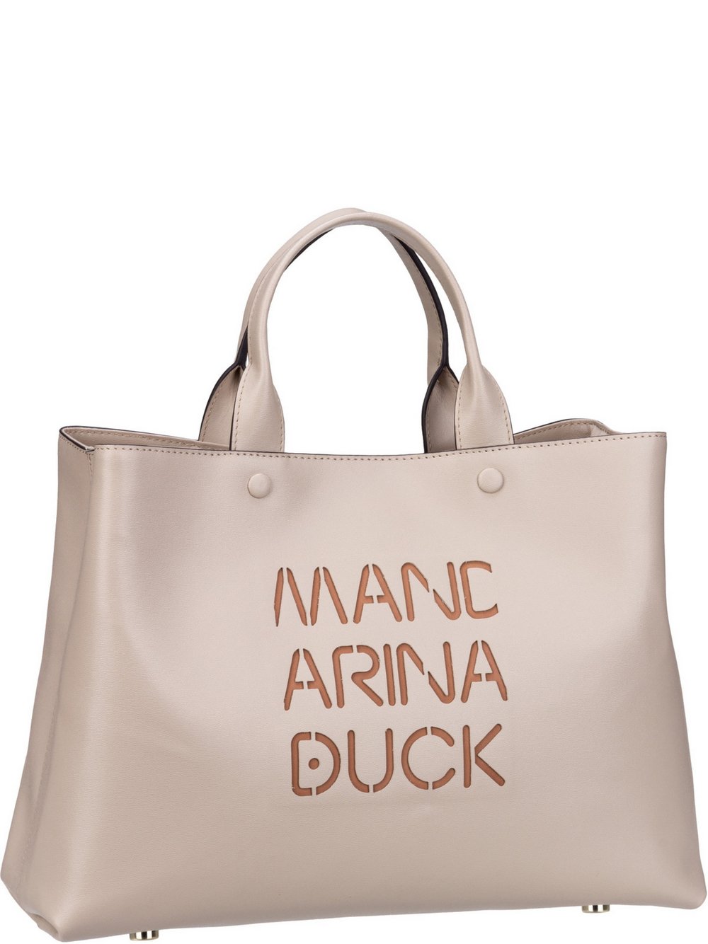 Mandarina Duck Handtasche Damen Leder beige, ONE SIZE