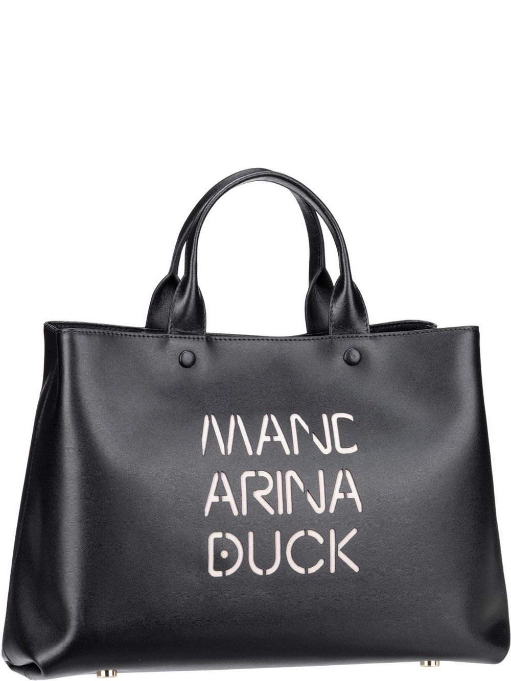 Mandarina Duck Handtasche Damen Leder schwarz, ONE SIZE