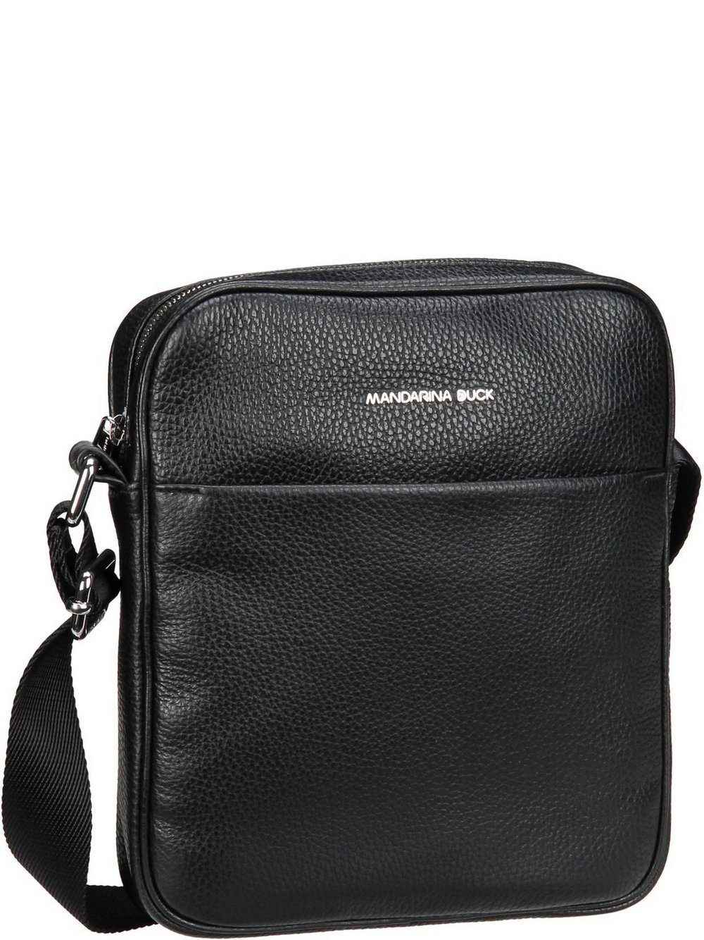 Mandarina Duck Beuteltasche Herren Leder schwarz, ONE SIZE