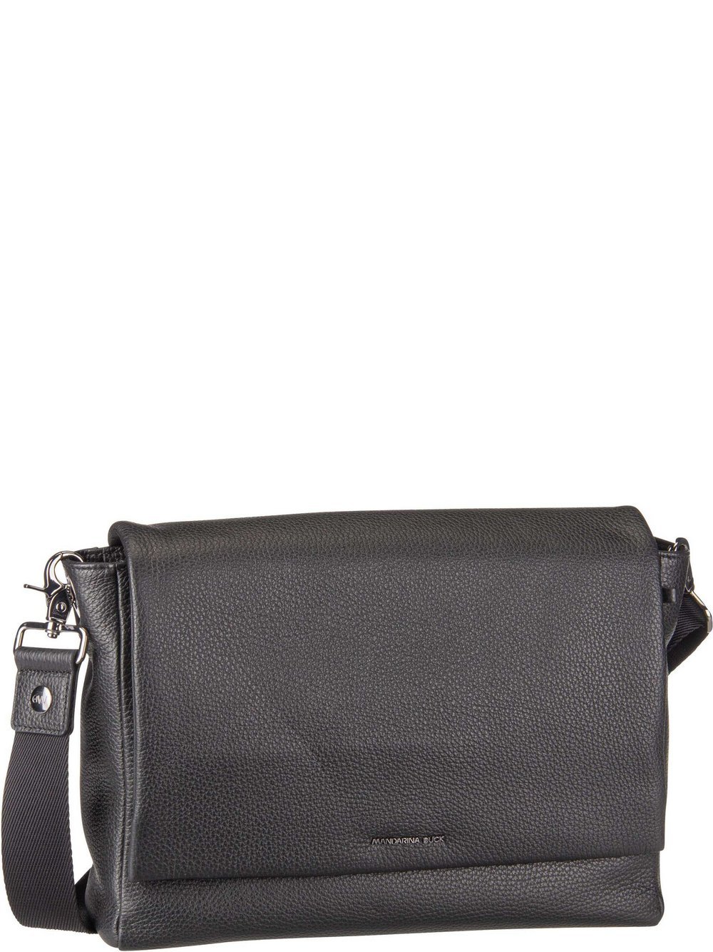 Mandarina Duck Umhängetasche Damen Leder schwarz, ONE SIZE