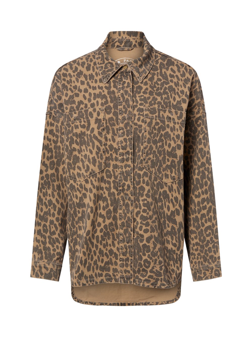 MOS MOSH Hemdbluse Damen Baumwolle mehrfarbig gemustert, XS