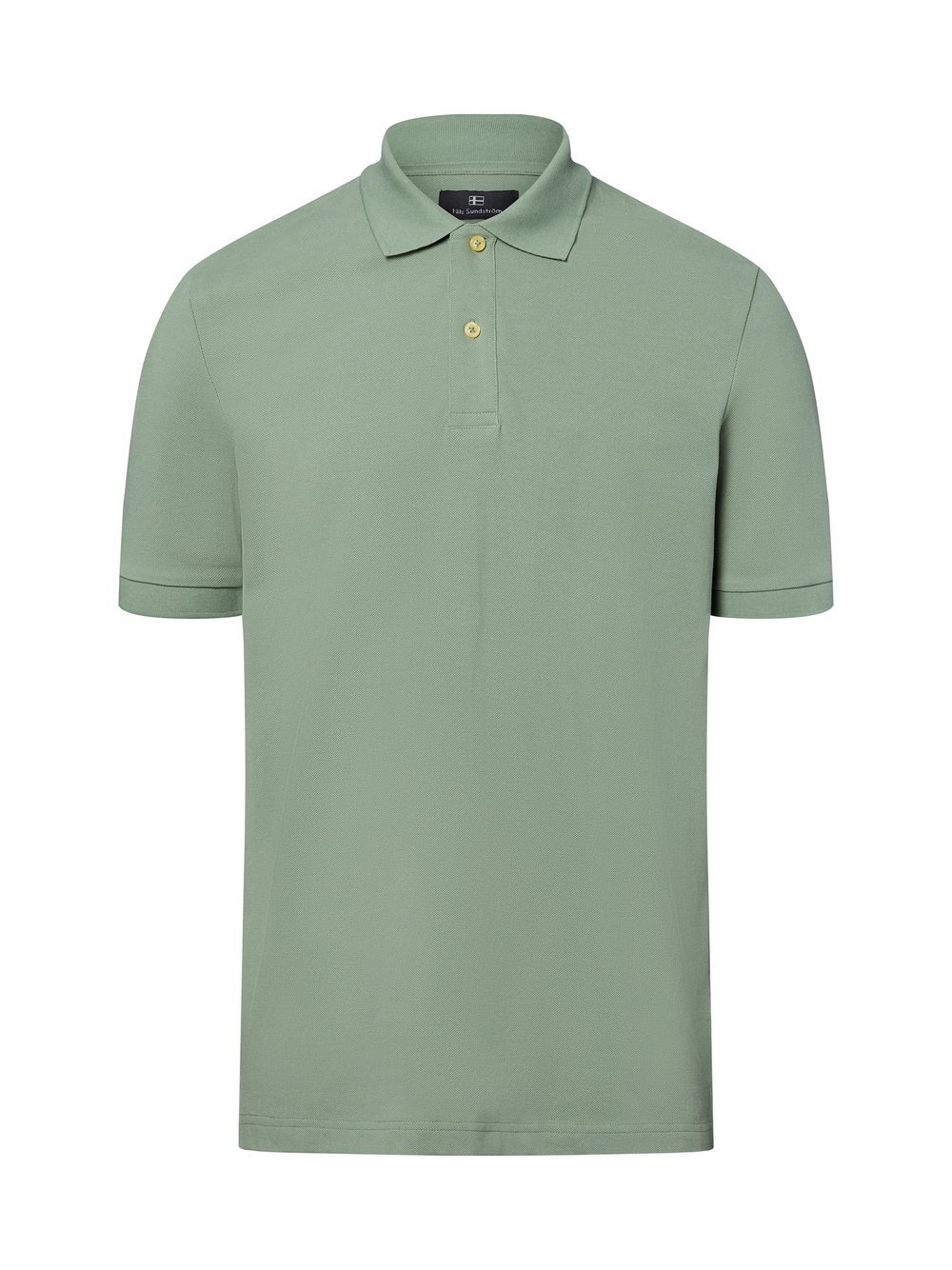 Nils Sundström Poloshirt Herren Baumwolle grün, XXXL