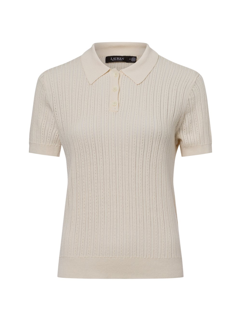Lauren Ralph Lauren Poloshirt Damen Baumwolle beige, S