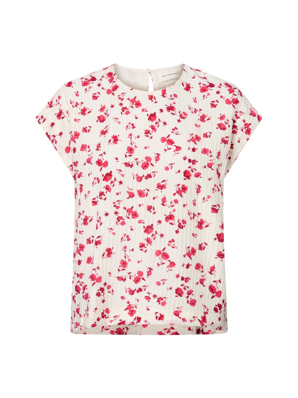 Msch Copenhagen Blusenshirt Damen Viskose mehrfarbig gemustert, S