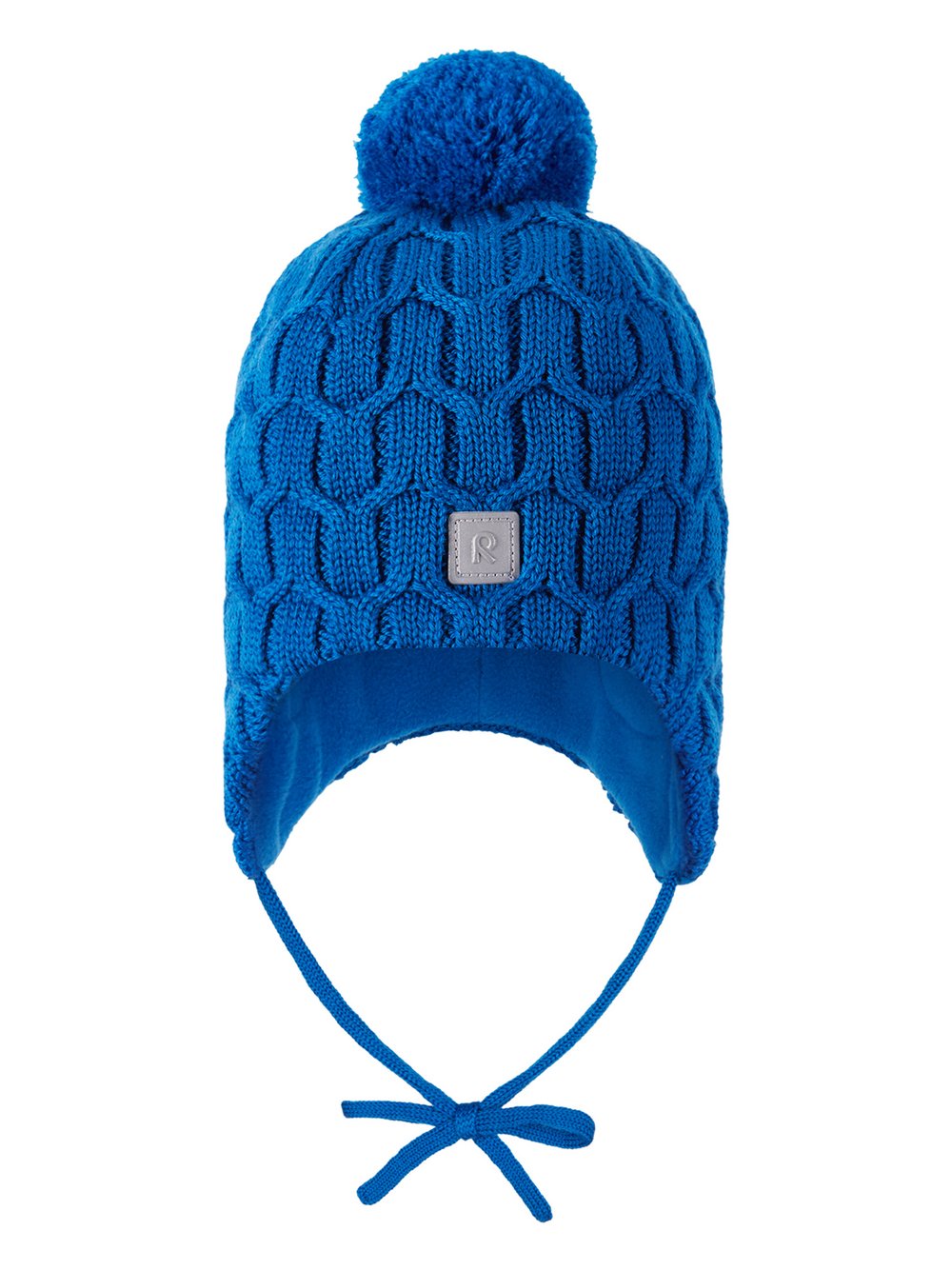 reima Beanie Kinder Merino blau, 48