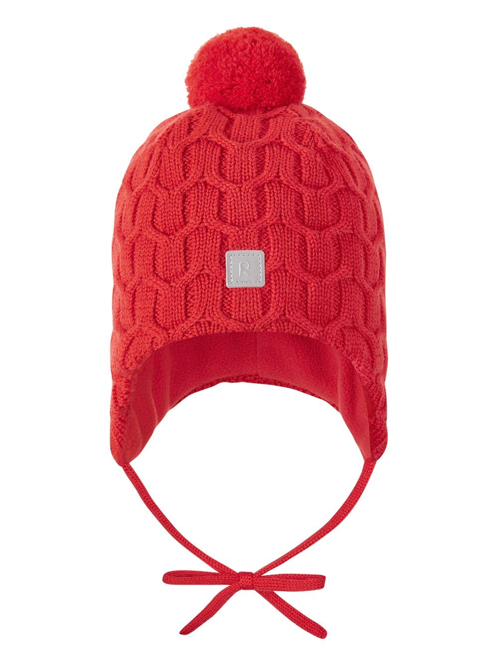 reima Beanie Kinder Merino rot, 50