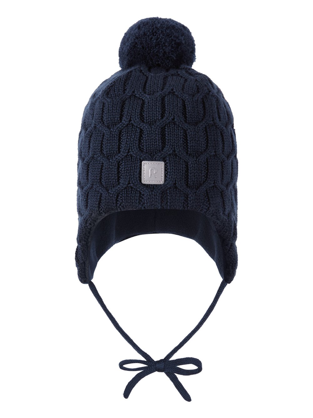 reima Beanie Kinder Merino blau, 50