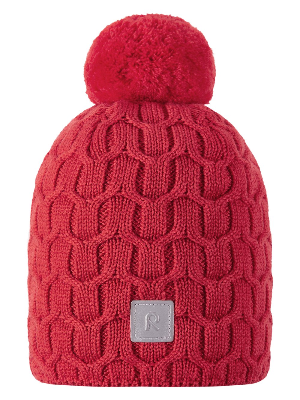 reima Beanie Damen Merino rot, 50