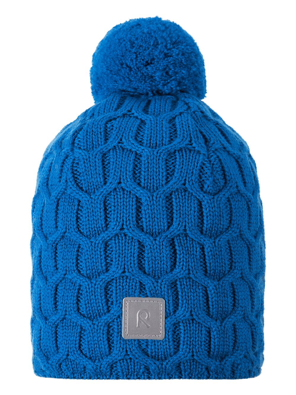 reima Beanie Damen Merino blau, 50