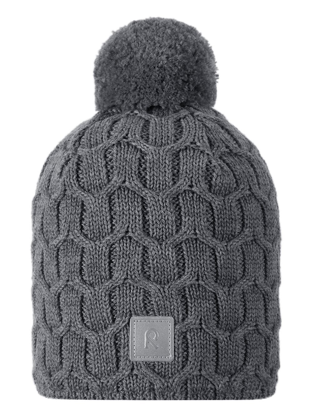 reima Beanie Damen Merino grau, 48