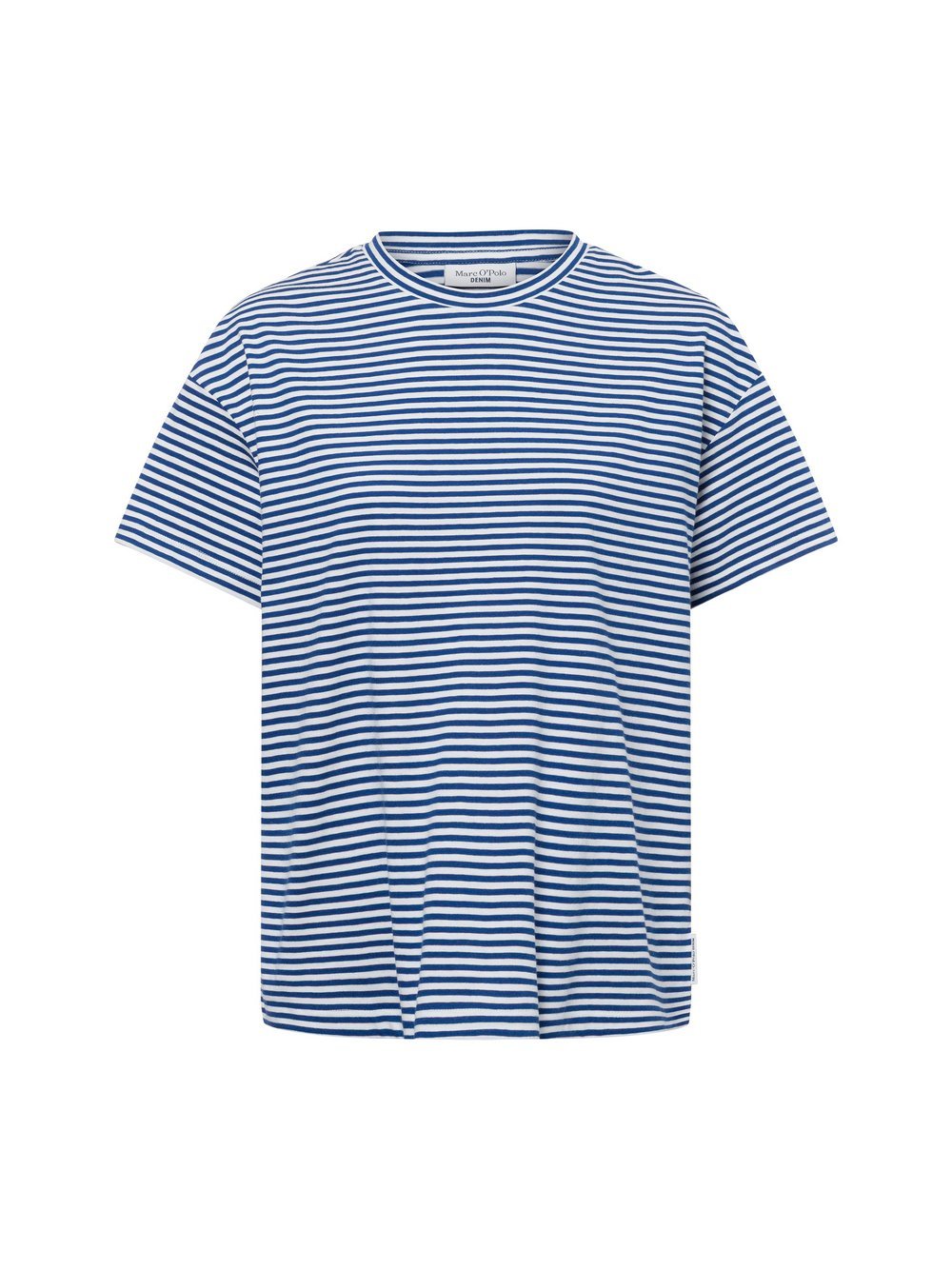 Marc O'Polo Denim T-Shirt Damen Baumwolle mehrfarbig gestreift, M