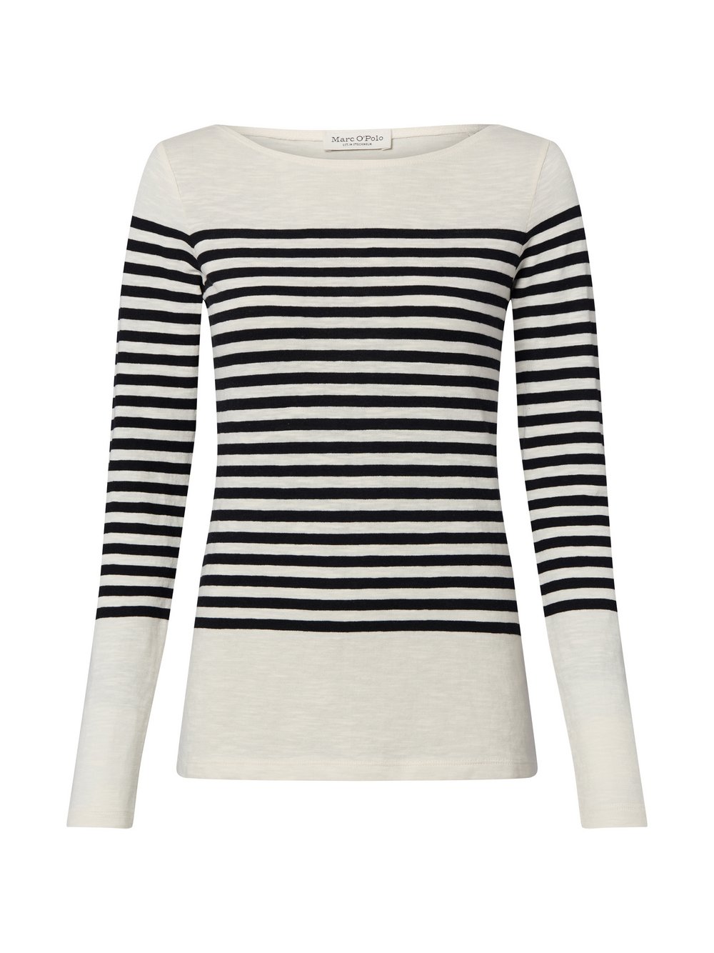Thumbnail - Marc O'Polo Langarmshirt Damen Baumwolle mehrfarbig gestreift, M