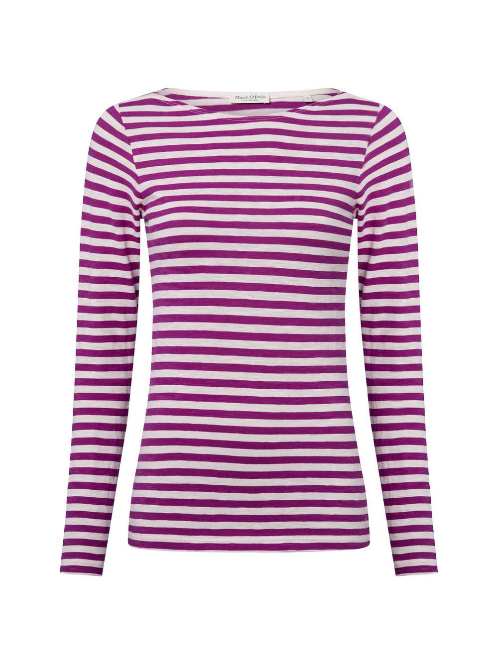 Thumbnail - Marc O'Polo Langarmshirt Damen Baumwolle mehrfarbig gestreift, L