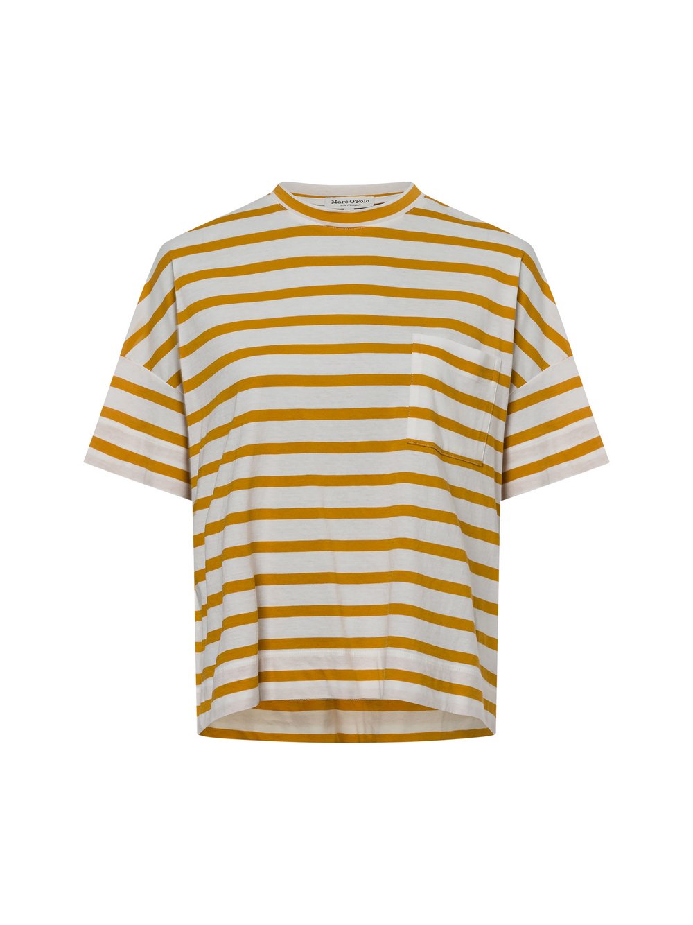 Marc O'Polo T-Shirt Damen Baumwolle mehrfarbig gestreift, XS