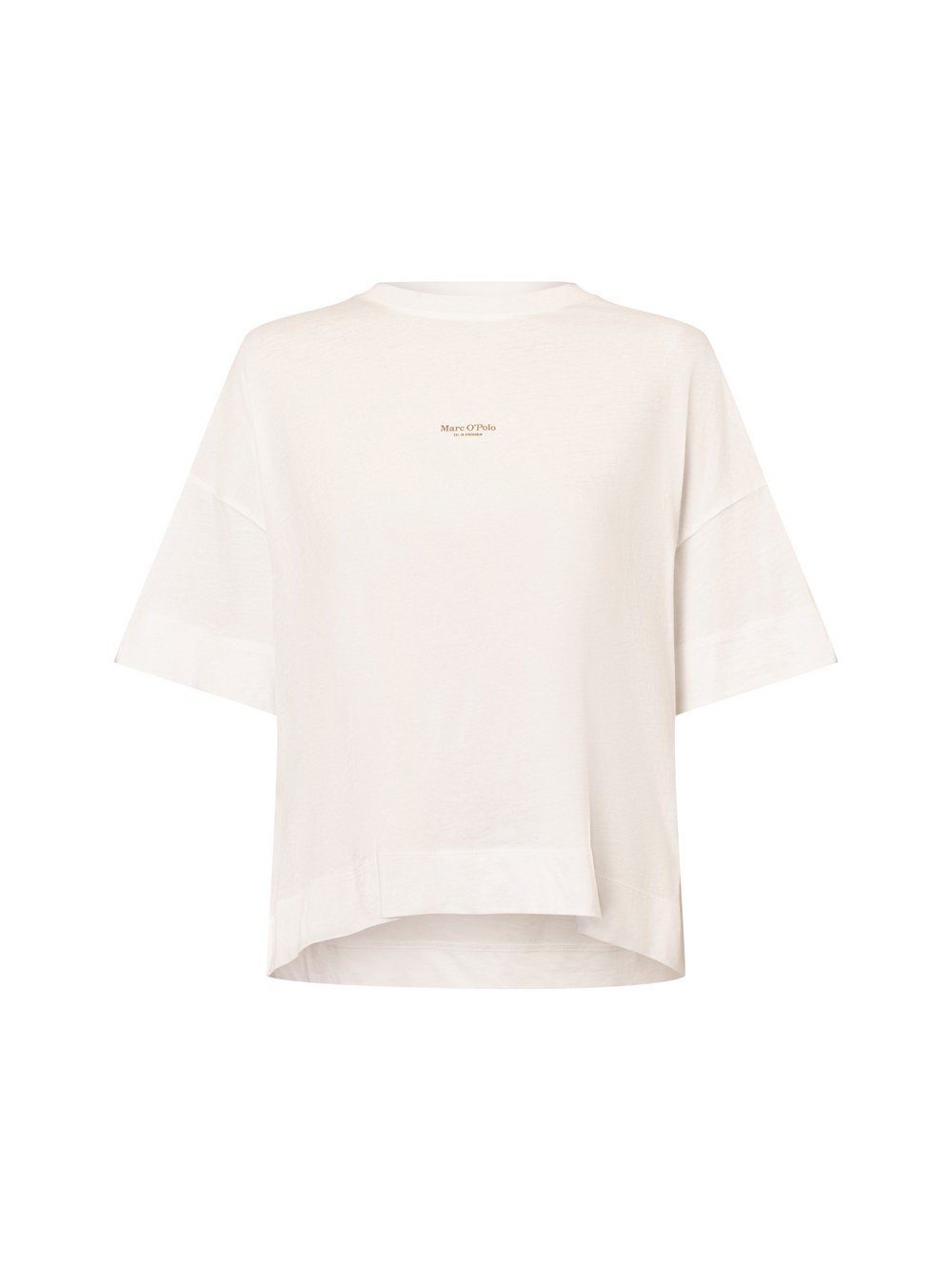 Thumbnail - Marc O'Polo T-Shirt Damen Baumwolle weiß, L