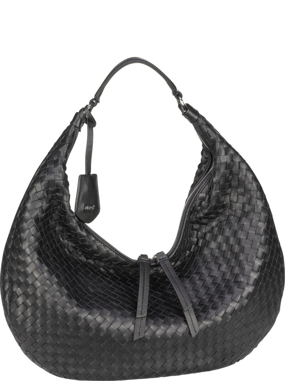 abro Handtasche Damen Leder schwarz, ONE SIZE