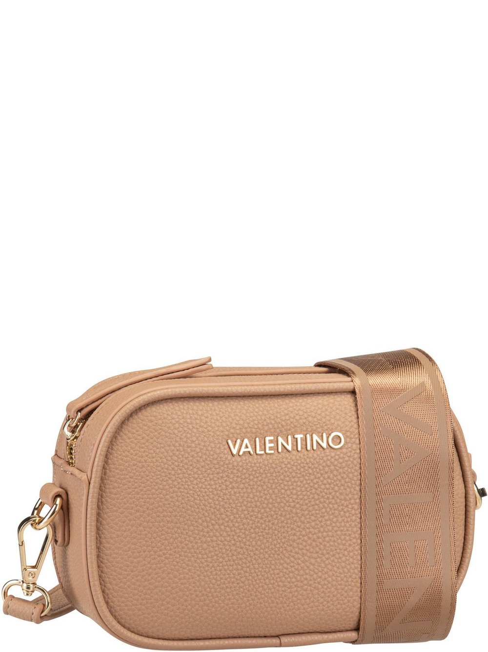 Valentino by Mario Valentino Umhängetasche Damen Kunstleder beige, ONE SIZE