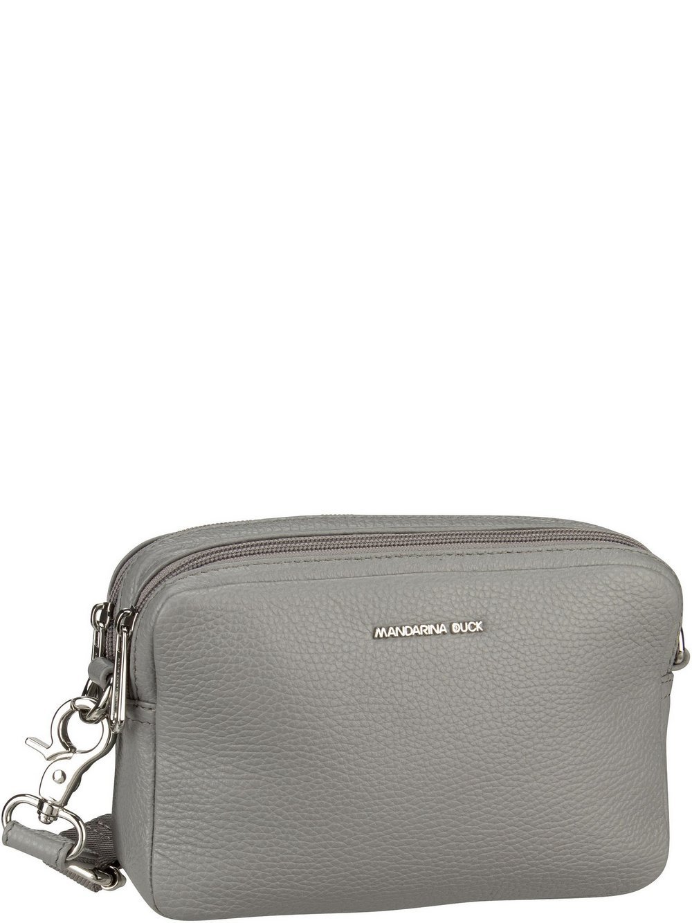 Mandarina Duck Umhängetasche Damen Leder grau, ONE SIZE