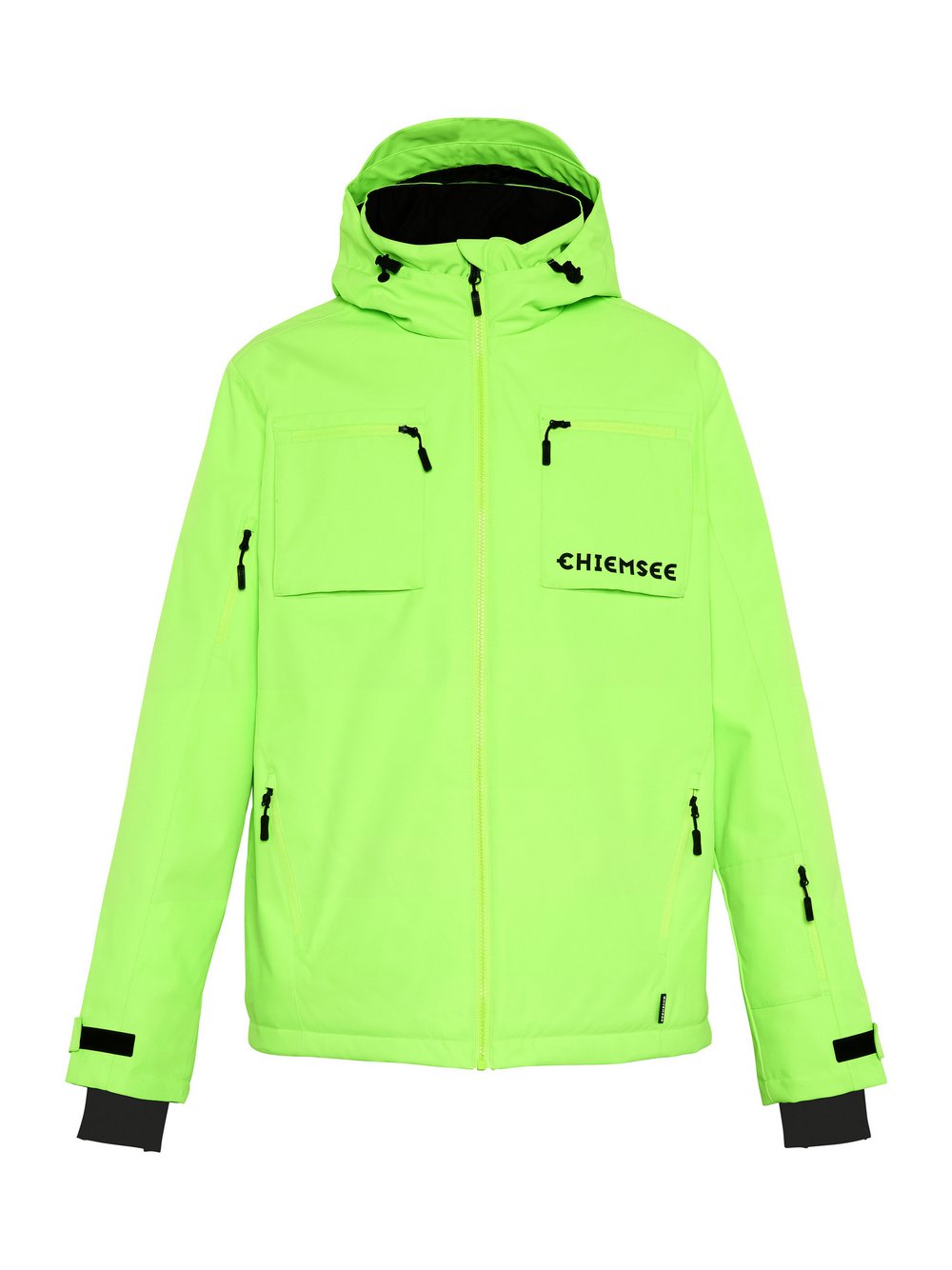 Chiemsee Skijacke Herren grün gemustert, XL