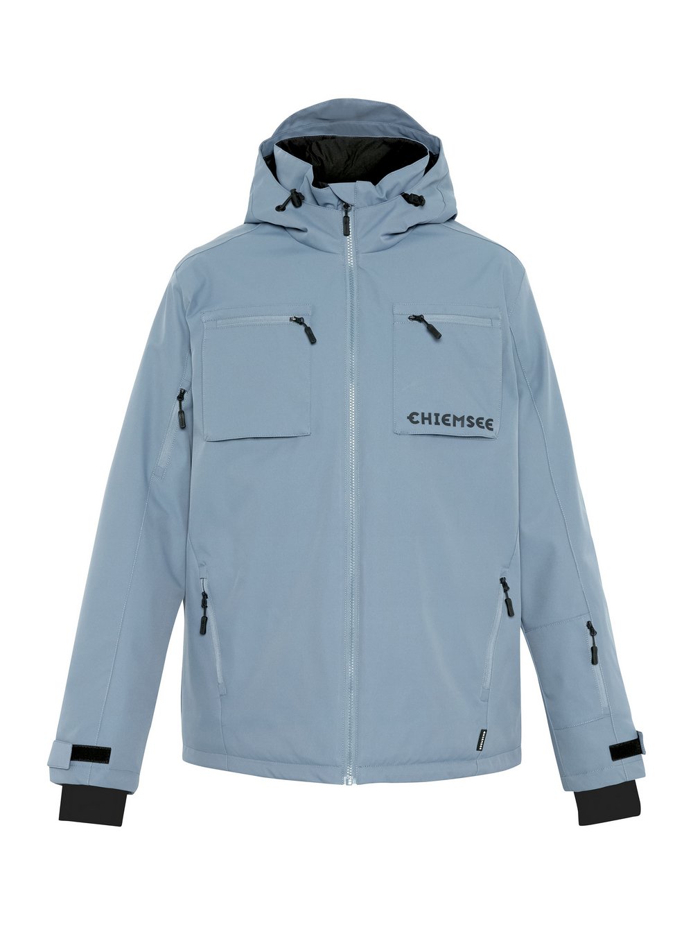 Chiemsee Skijacke Herren blau gemustert, L