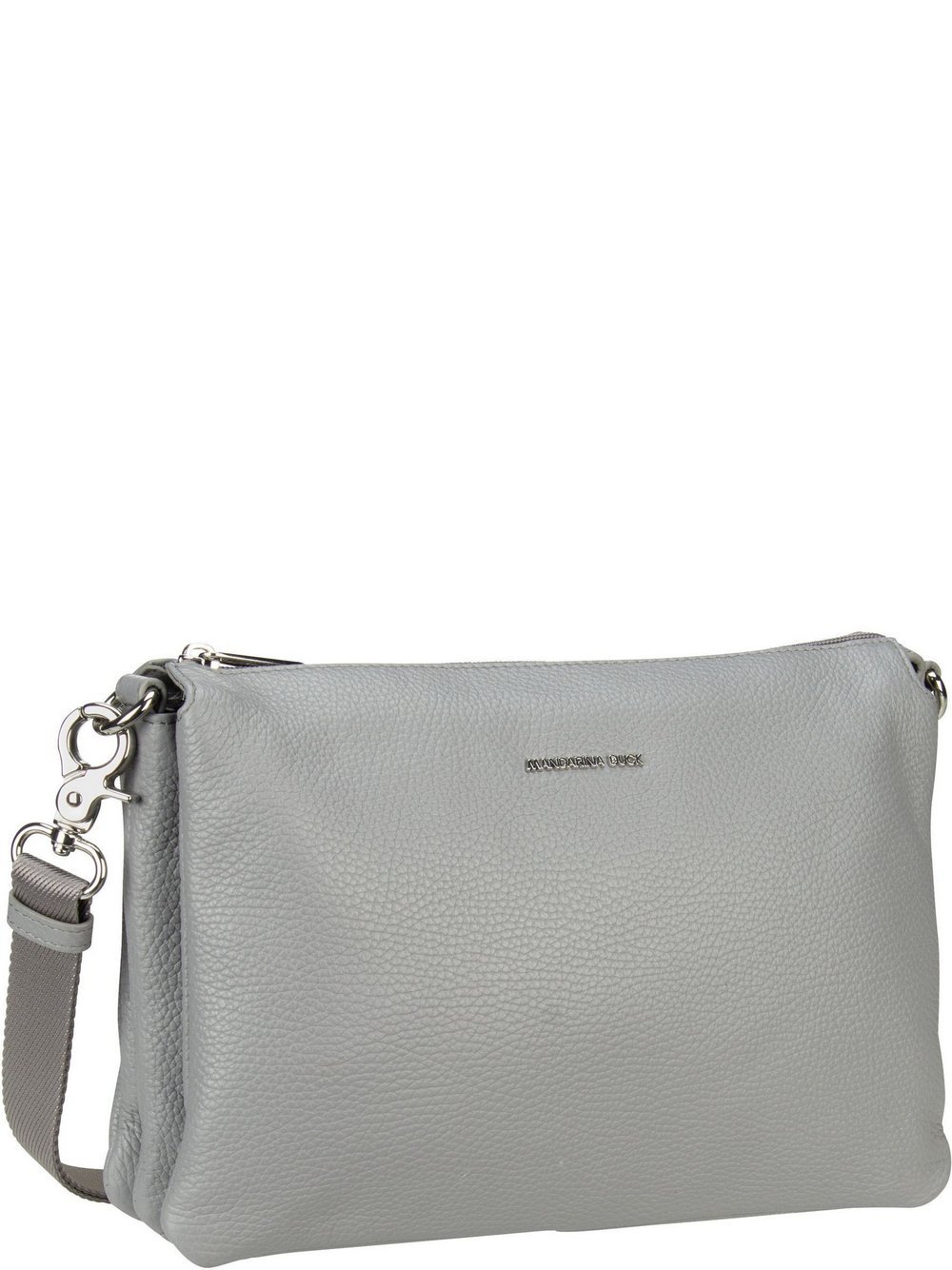 Mandarina Duck Bodybag Damen Leder grau, ONE SIZE