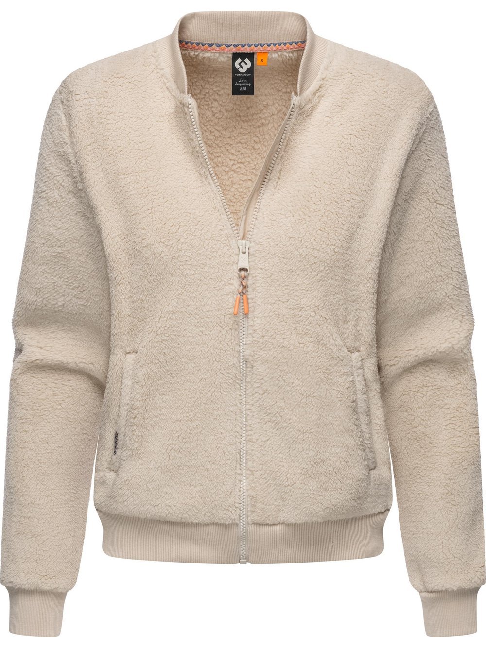 Ragwear Plüschjacke Damen beige, XXL