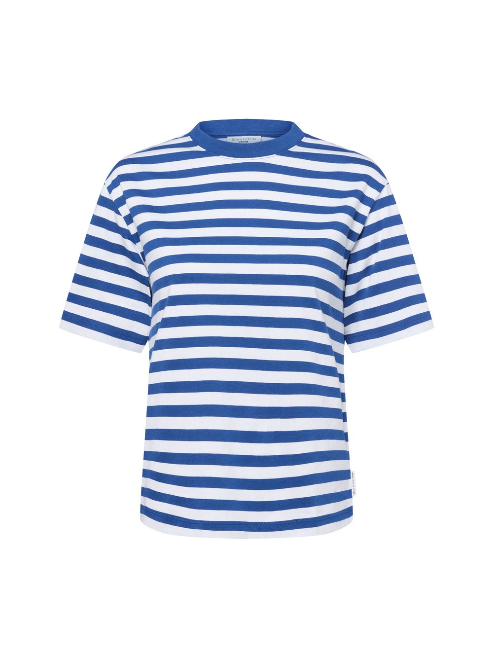 Marc O'Polo Denim T-Shirt Damen Baumwolle mehrfarbig gestreift, S