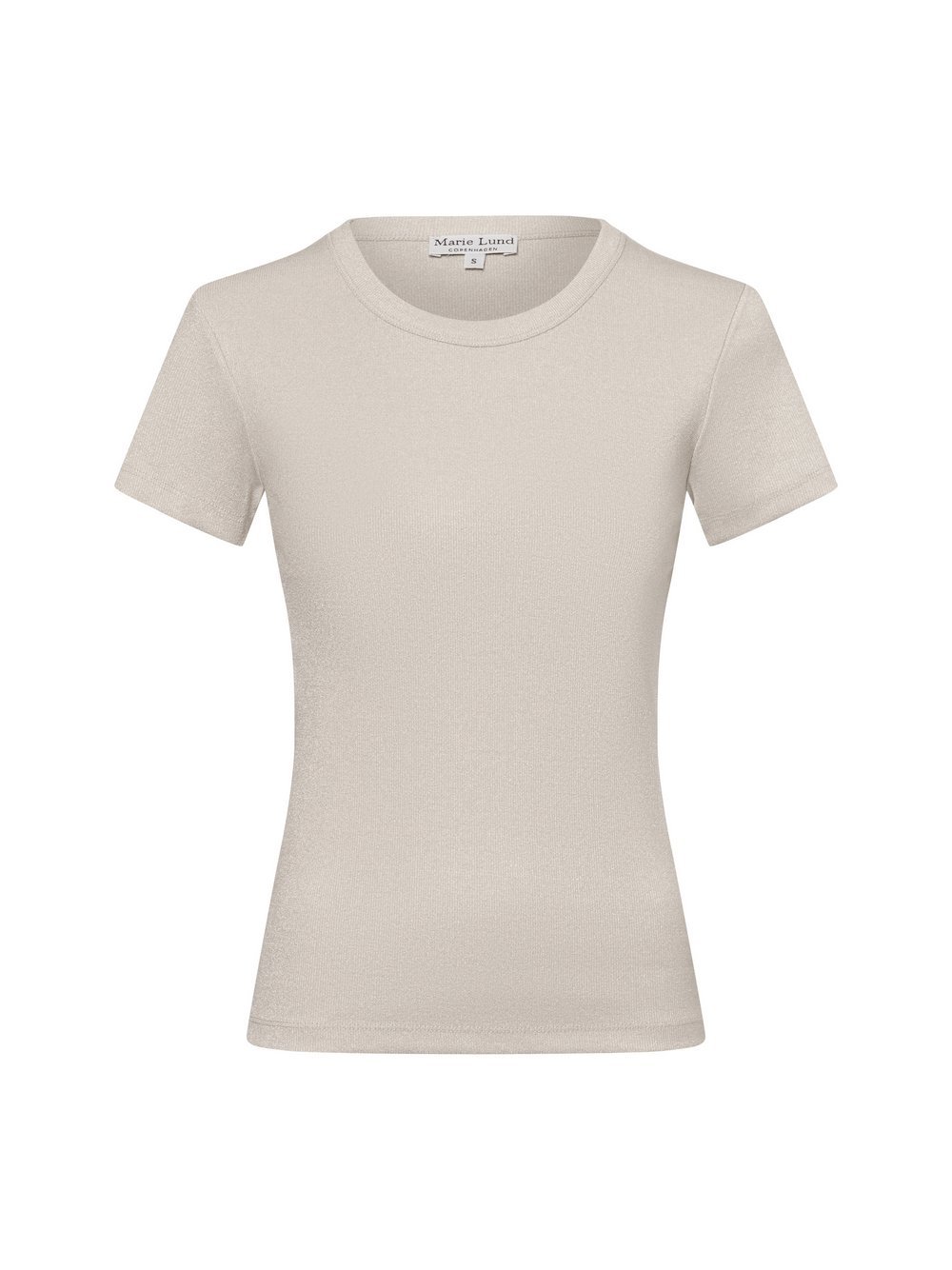 Marie Lund T-Shirt Damen beige, XS