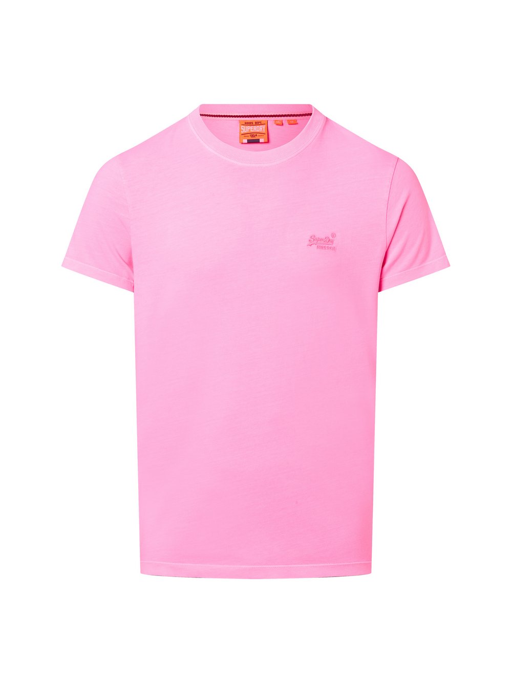 Superdry T-Shirt Herren Baumwolle pink, XXL