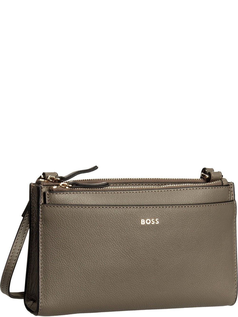 Thumbnail - BOSS Umhängetasche Damen Leder braun, ONE SIZE