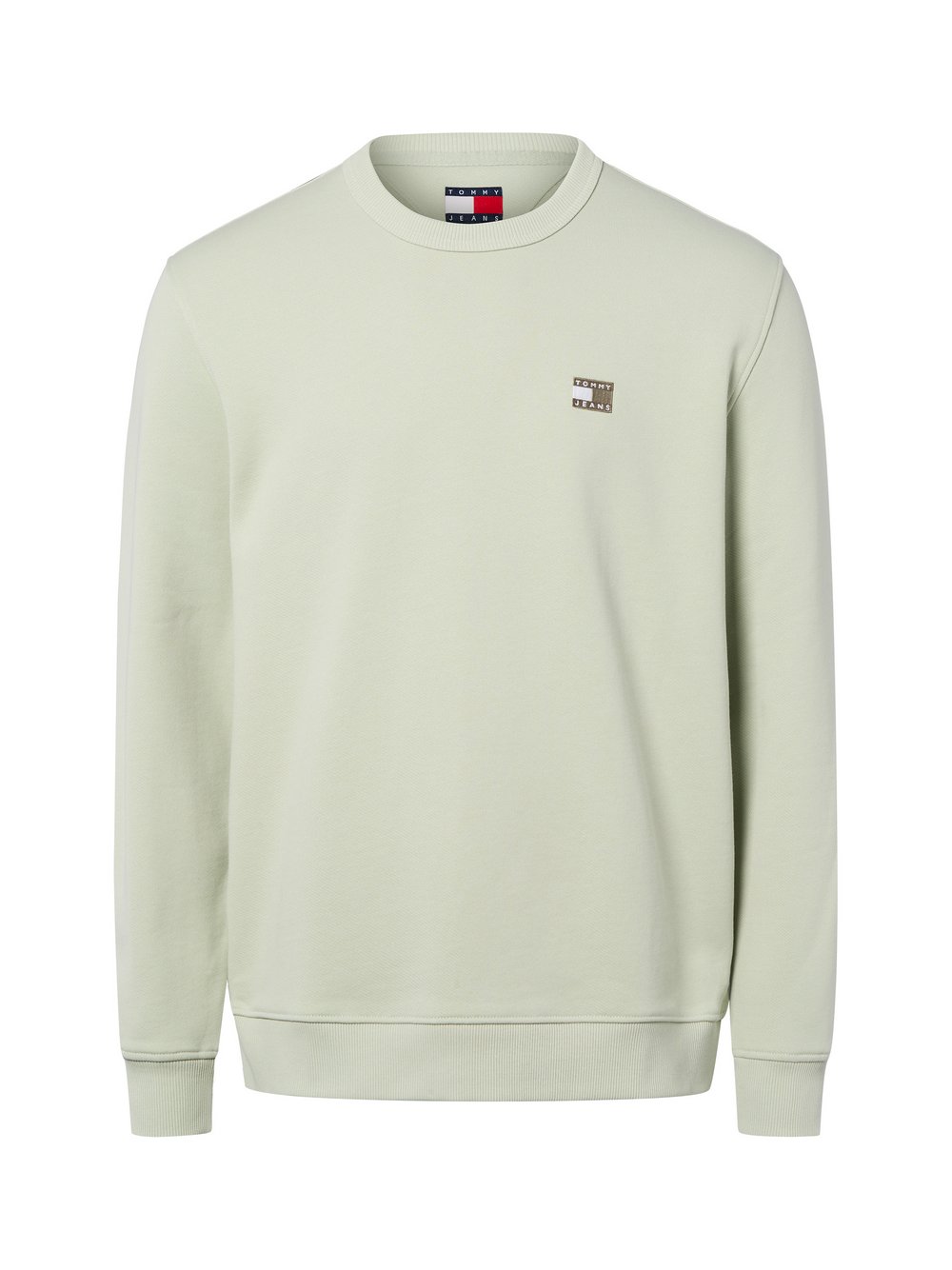 Tommy Jeans Sweatshirt Herren Baumwolle grün, S