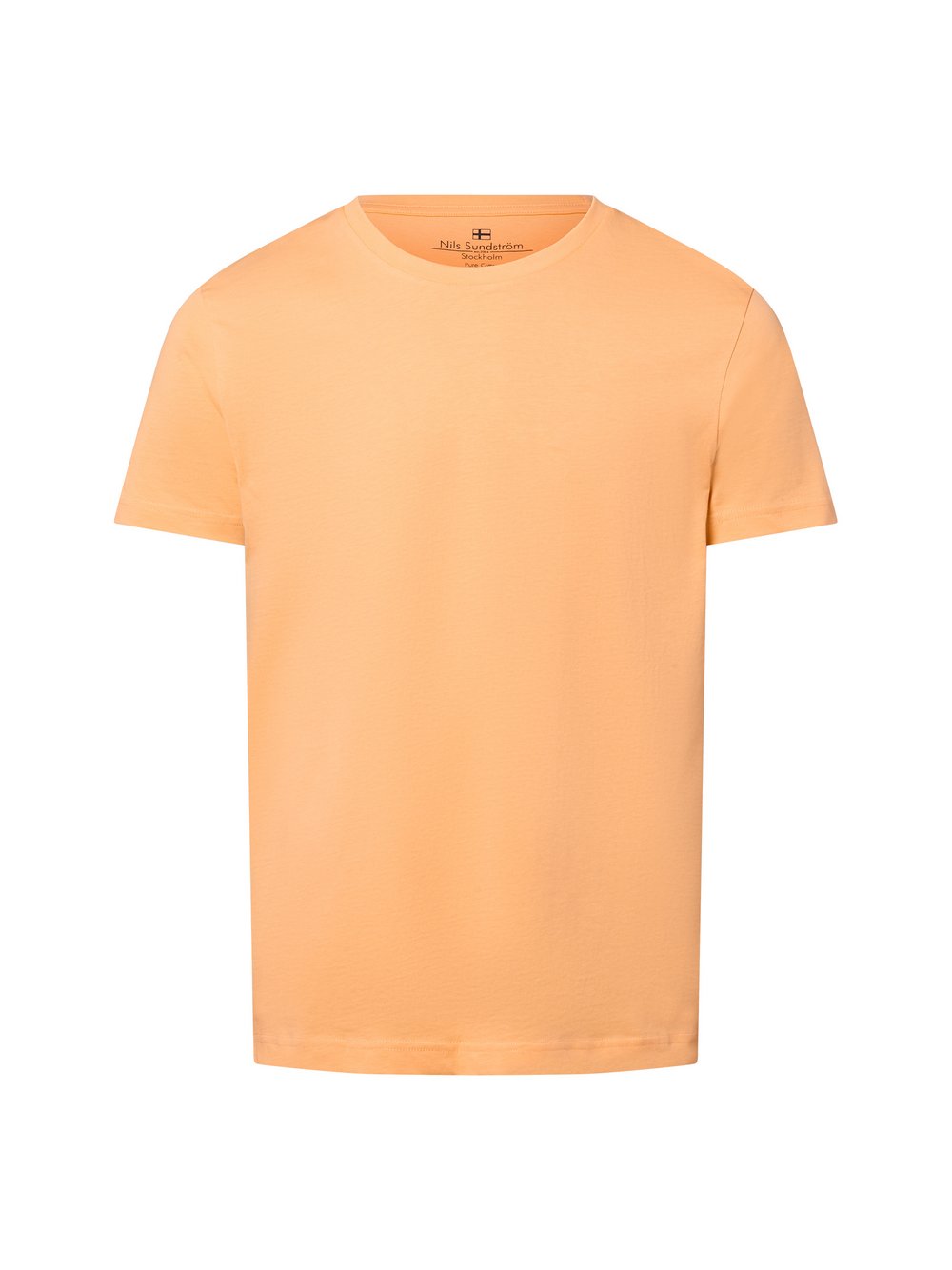 Nils Sundström T-Shirt Herren Baumwolle orange, XL