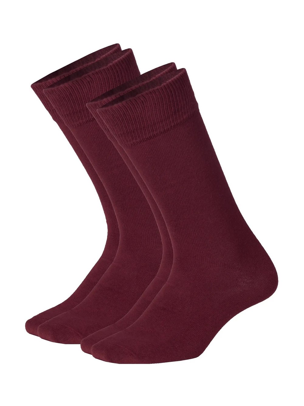 DillySocks Socken Damen Baumwolle rot, 39-42