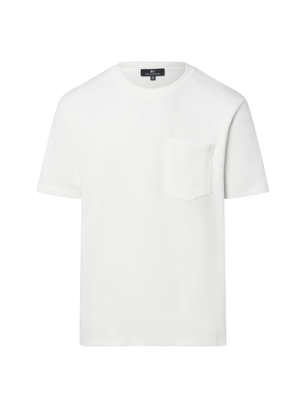 Nils Sundström T-Shirt Herren Baumwolle weiß, S