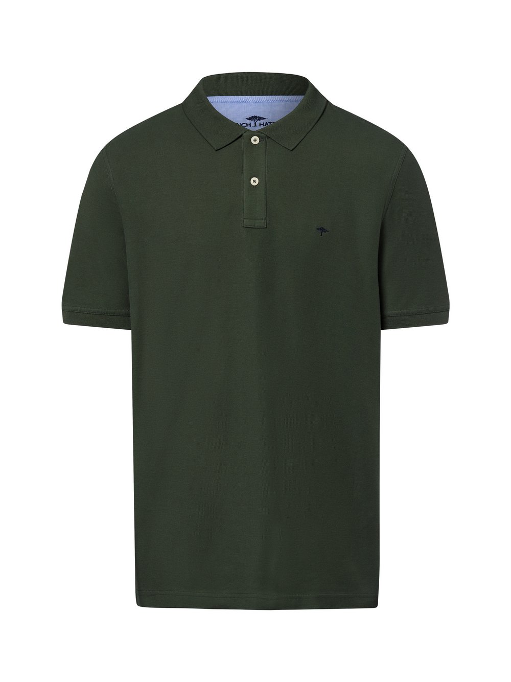 Thumbnail - Fynch-Hatton Poloshirt Herren Baumwolle grün, L