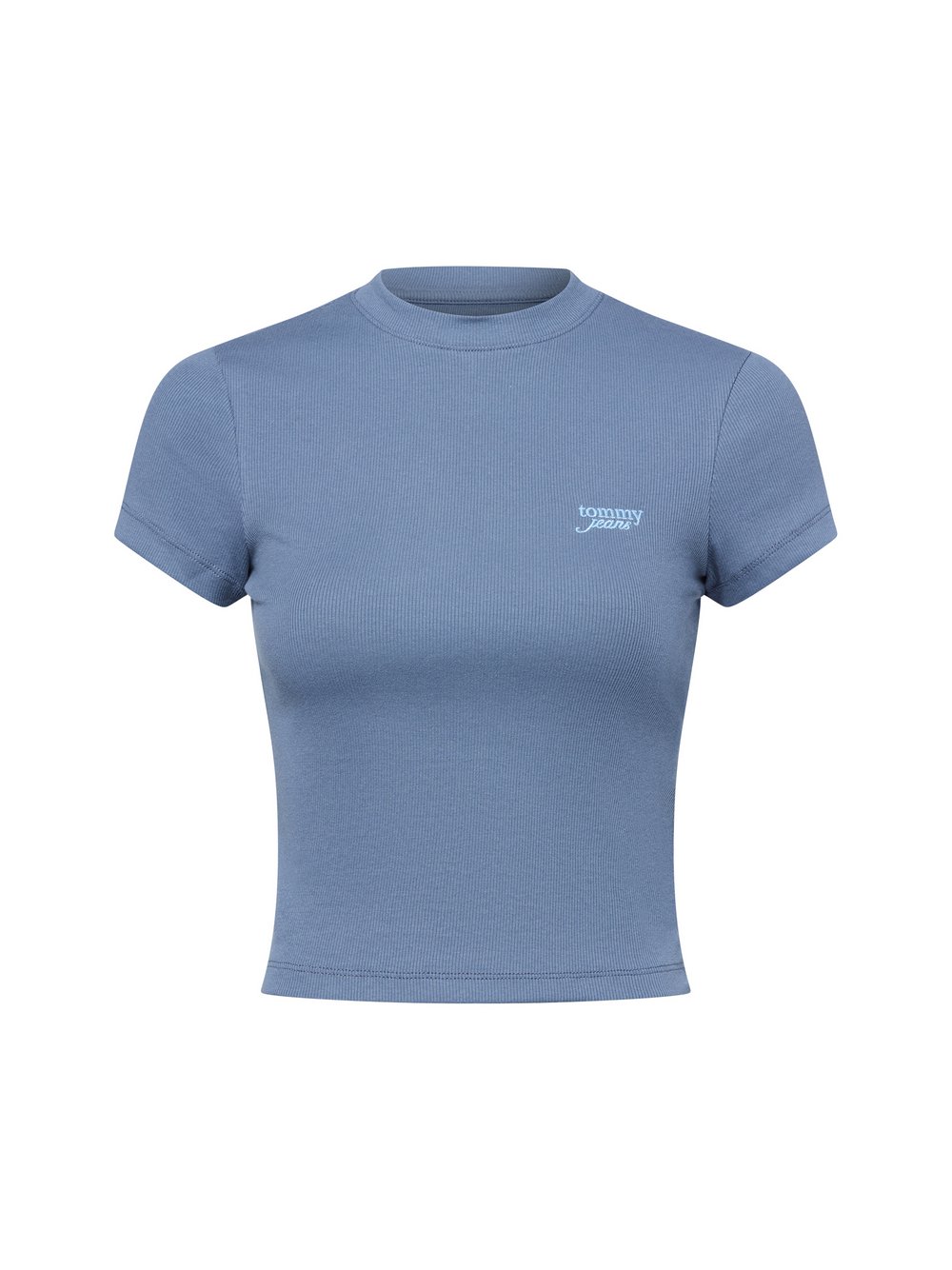 Thumbnail - Tommy Jeans T-Shirt Damen Baumwolle blau, XS
