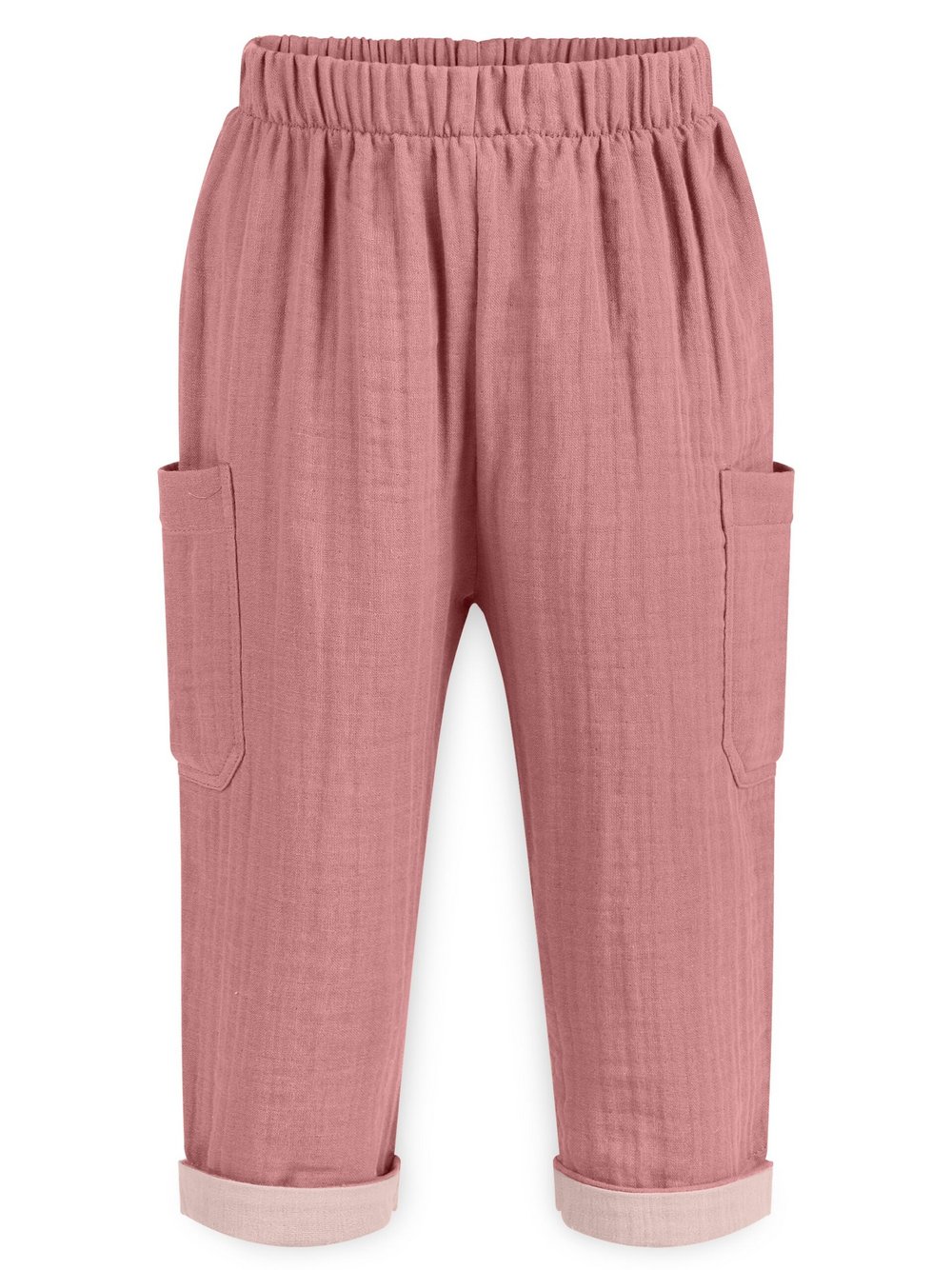 Mababu Hose Jungen Baumwolle rosa, 104