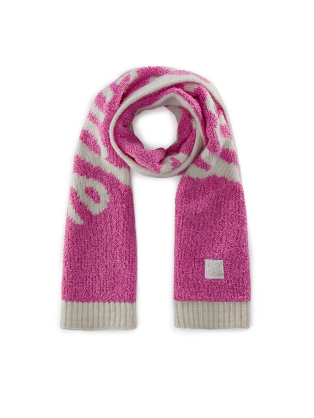 Thumbnail - Codello Schal Damen pink bedruckt, ONE SIZE