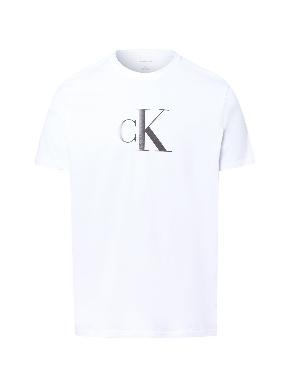 Calvin Klein Jeans T-Shirt Herren Baumwolle weiß, M