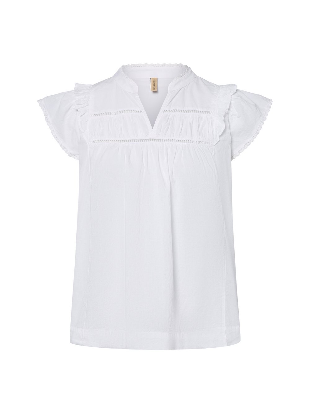 soyaconcept® Blusentop Damen Baumwolle weiß, S