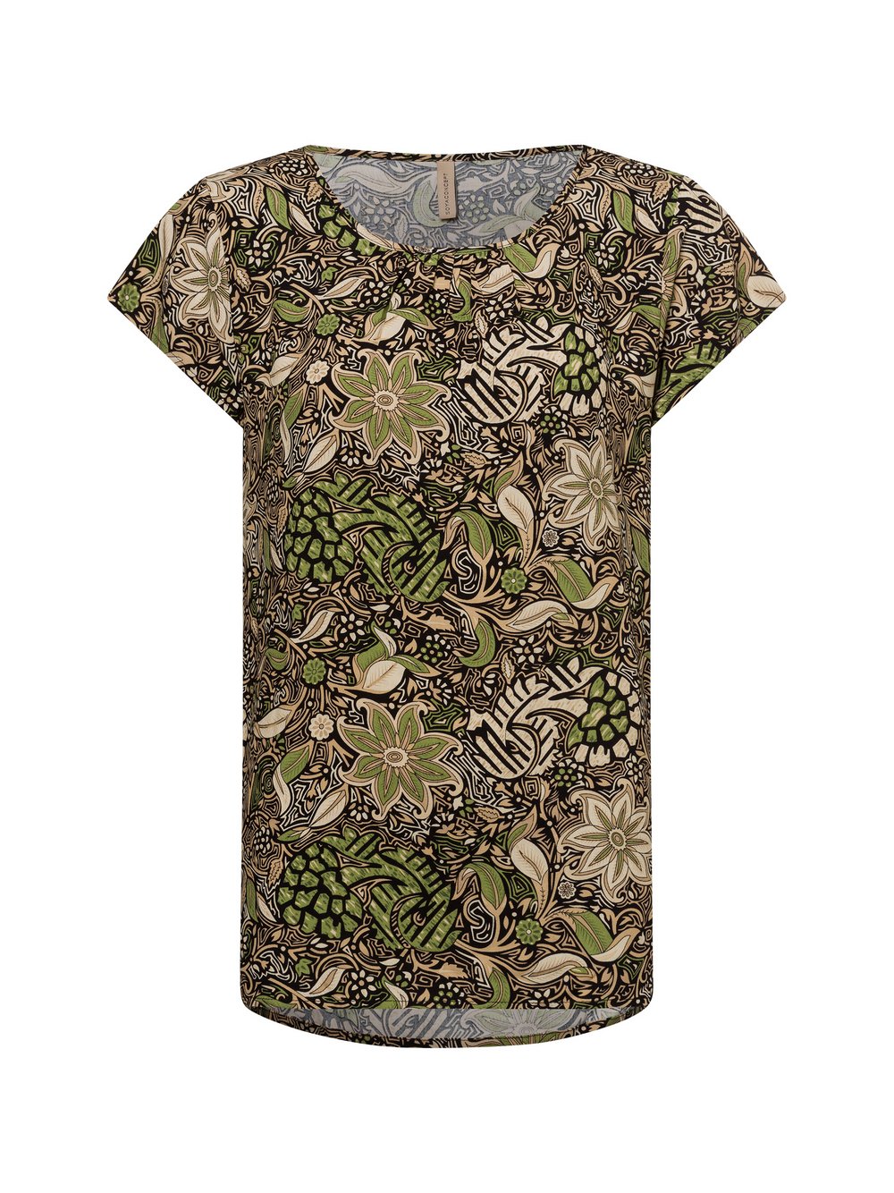 soyaconcept® Blusenshirt Damen Viskose mehrfarbig gemustert, L